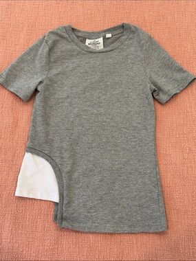Cheap Monday wm’s XS Grey Short Sleeve sweatshirt European t-shirt - Stockholm